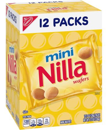 Nabisco Mini Nilla Wafer Individual Wrapped 336g-28g/12ct - Buy Online on SooperMarket.com
