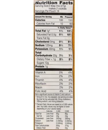 Betty Crocker Pumpkin Spice Cookie Mix 17.5oz Pouch, Pack of 4 - Delicious Fall Treats! - Buy Online on SooperMarket.com