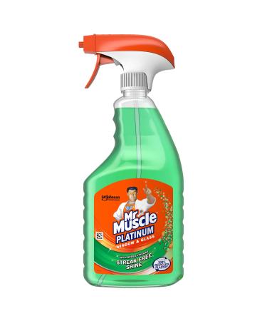 Mr Muscle Platinum Window & Glass Cleaner Spray 750ml Pack of 1