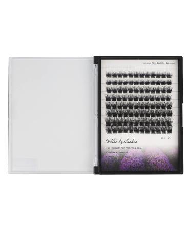 Dedila 96pcs Mixed Dramatic Black Soft Cluster Individual False Eyelashes 5D Volume Extensions 10-16mm - Buy Online on SooperMarket.com