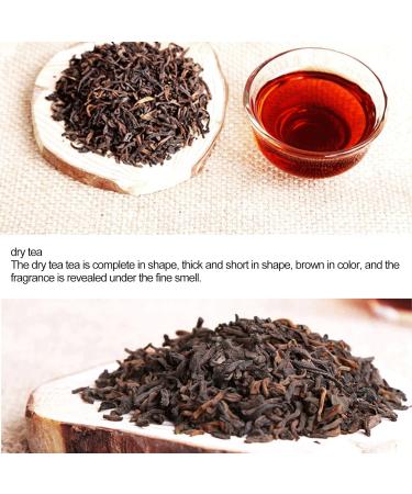Pu'Er Ripe Tea 60G(2.1Oz) The Taste of The Tea Leaves is Pleasant and Indifferent The Taste is Mellow The Tea Soup is Full The Soup Has a Thick Taste for Family and Friends - Buy Online on SooperMarket.com