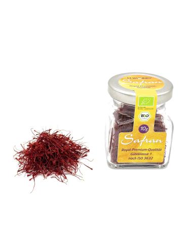Organic Saffron Royal Premium Threads - 100% Pure Class I Saffron - DE- KO-006 (10g) | International Shipping Available - Buy Online on SooperMarket.com