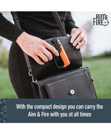 SABRE Aim and Fire Pepper Gel Refill Canister - 13 Bursts, 15-Foot Range - Safer Gel for Use with Aim and Fire Pepper Gel System Pistol - Buy Online on SooperMarket.com