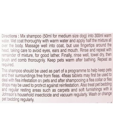JVP Johnsons Dog Flea Cleansing Shampoo 200ml 200 ml (Pack of 1) - Buy Online on SooperMarket.com
