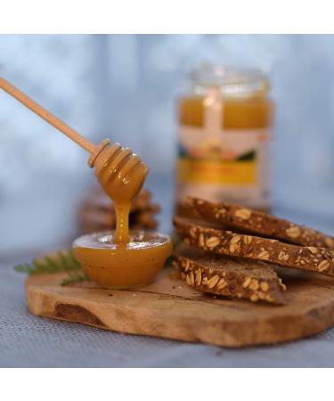 Pure Raw Honey with Pollen & Beeswax - 1kg Unheated & Natural | Premium Angel Root Honey - Buy Online on SooperMarket.com