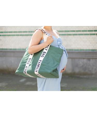 CHILDHOME Family Bag Changing Bag Travel/Weekend Bag Large Capacity Detachable Pouch Included Green Signature Collection - Buy Online on SooperMarket.com