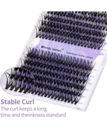 Individual Lashes 240PCS Cluster Lashes Extension D Curl 0.07mm 30D/40D Mixed 16-20mm Wide Stem RR-16-20mm - Buy Online on SooperMarket.com