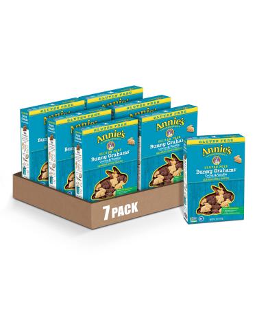 Annie's Cocoa and Vanilla Bunny Cookies Gluten Free 6.75 oz (Pack of 7)