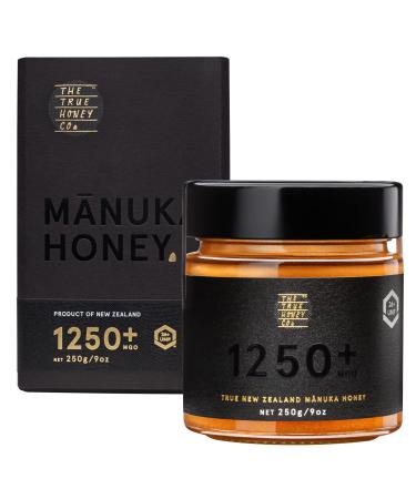 The True Honey Co. Manuka Honey MGO 1250+ (UMF 26+) Ultra Premium 250g MGO & UMF certified. The exclusive highly awarded original from New Zealand