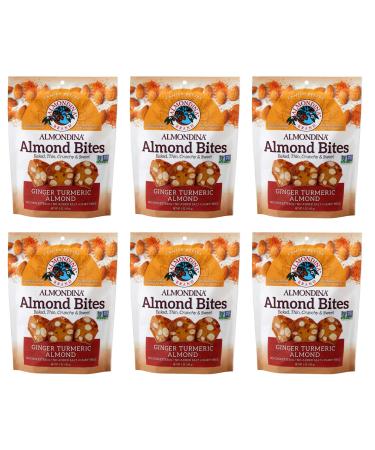 Almondina Almond Bites Ginger Turmeric Almond 5 oz (142 g)