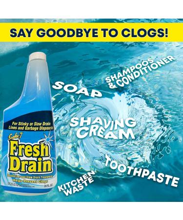 Garbage Disposal Cleaner & Drain Deodorizer Ultimate Clog Remover | 24 FL oz | Shop Internationally - Buy Online on SooperMarket.com
