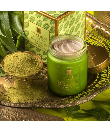 SPA CEYLON Neem & Tea Tree - Natural Exfoliator for Radiant Skin | International Shipping Available - Buy Online on SooperMarket.com