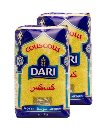 Dari - Couscous Medium - Couscous from Morocco in a set of 2 x 1 kg