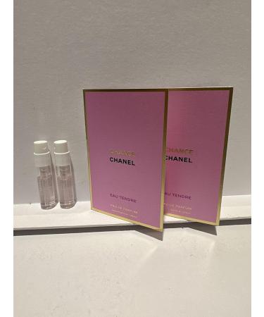 Set of 2 - Chance Eau Tendre for Women Eau De Parfum Spray 0.05oz/1.5ml Vial Sampler - Buy Online on SooperMarket.com