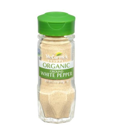 McCormick Gourmet Organic Ground White Pepper, 1.75 oz