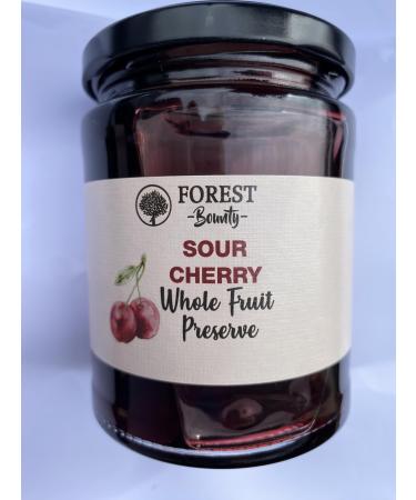Forest Bounty Sour Cherry Whole Fruit Preserve 375g