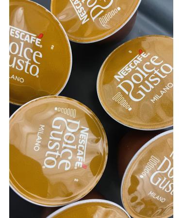 Buy 10 20 30 50 80 & 100 Compatible with Dolce Gusto Coffee Pods : Espresso Milano - SOLD LOOSE