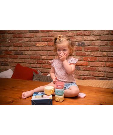 Stackable Snack Pots with Soft Bases & Leakproof Lids - Colorful Storage & Weaning Containers - Buy Online on SooperMarket.com