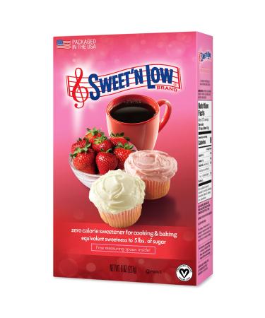 Sweet'N Low No Added Flavors or erythritol 8-Ounce Bulk Box (12 Pack) 8 Ounce (Pack of 12)