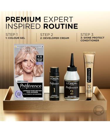 L'Oreal Paris Preference 9.12 Siberia Hair Dye - Long Lasting Permanent Colour - Buy Online on SooperMarket.com