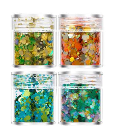 4 Bottles Colorful 3D Nail For Women's Making Crafts Add A Touch Of Personal To Your Nail Nail Decorations For Parties