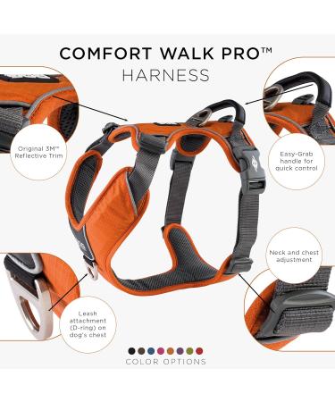 DOG Copenhagen V2 Comfort Walk Pro Dog Harness - Orange Sun - Size S | Premium Safety & Comfort for Your Pet - Buy Online on SooperMarket.com