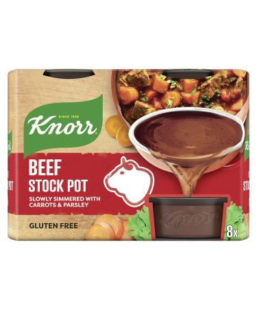 Knorr Beef Stock Pots gluten-free to add a rich beef flavour to your dishes 4x 28 g