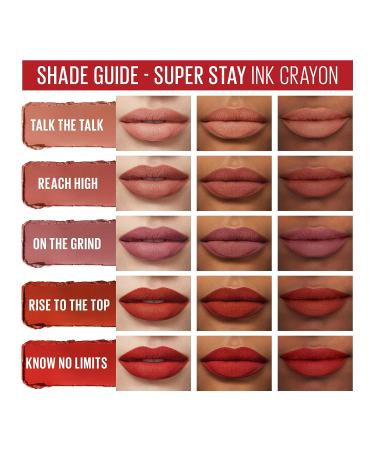 Maybelline Super Stay Ink Crayon Lipstick - Rosey Mauve, Longwear Up To 8Hrs | Precision Tip Matte Lip Crayon - Buy Online on SooperMarket.com