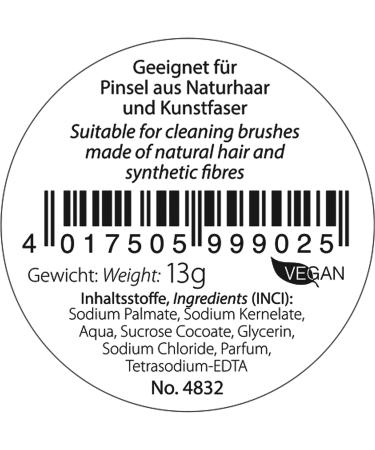 da Vinci Makeup Brush Cleaner - Travel Size 13g (Vegan, Made in Germany) - Pack of 1 - Buy Online on SooperMarket.com