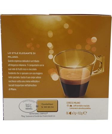 Dolce Gusto | Nescafe Coffee Pods | Nescaf Dolce Gusto Espresso Milano (Capsules) | Nescafe Espresso | 3.95 Ounce Total Weight - Buy Online on SooperMarket.com