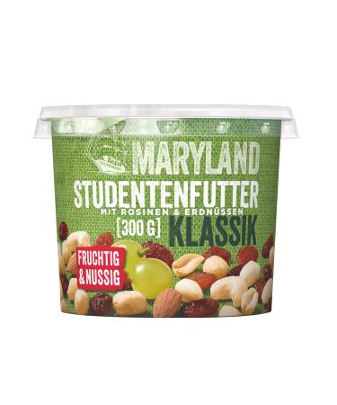 Maryland student feed classic 300g mug - raisins peanut kernels cashew kernels and almonds in nut fruit mixture of recoverable cups (1 x 300g) 300 g (1 Pack)