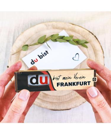 Frankfurt You Are My Club Chocolate Bar Gift Box - Perfect Gift for Frankfurt Fans & City Lovers | Duplo Included - Buy Online on SooperMarket.com
