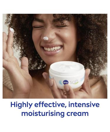 Nivea Soft Refreshingly Soft Moisturizing Cream 200ml - Hydrating Skin Care for All Skin Types - Buy Online Internationally - Buy Online on SooperMarket.com