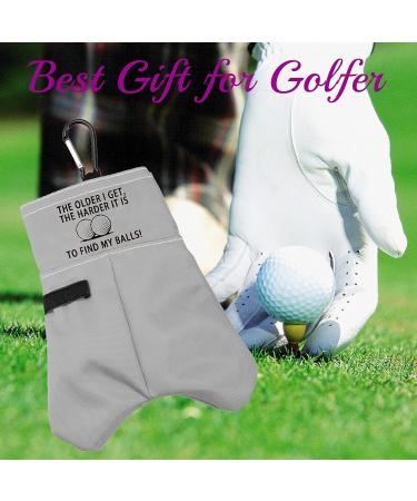 BLUPARK Funny Golf Ball Storage Bag for Grandpa Dad - The Older I Get, The Harder It is to Find My Balls - Buy Online on SooperMarket.com