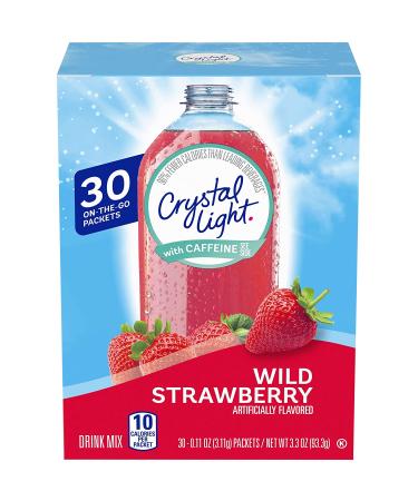 Crystal Light Wild Strawberry 30 Packets - 3.3 oz, Refreshing Drink Mix - Pack of 1 - Buy Online on SooperMarket.com
