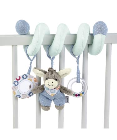Sterntaler 6612000 Toy spiral Donkey Emmi Including rattle Age: For babies from birth Multi-coloured Toy spiral Emmi