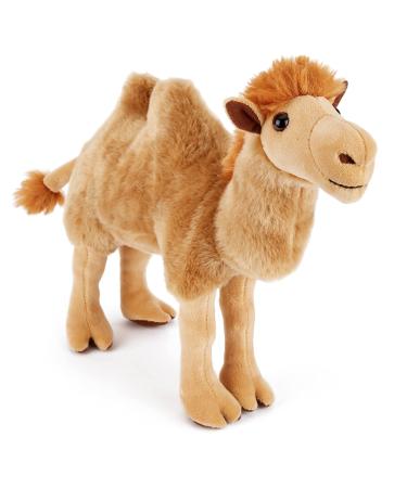 Zappi Co Plush Children's Stuffed Soft Cuddly Plush Toy-Part of Safari Animals Collection Perfect for Kids (26cm Height)(Bactrian Camel)