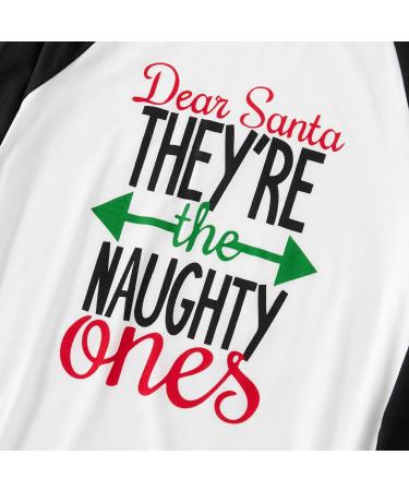IFFEI Christmas Pyjamas Matching Family Pajama Set - Xmas Letter Print Tops & Plaid Pants Sleepwear for Women Men Kids Baby Pet - Green/Letter - Size Kids 6-7 Years - Buy Online on SooperMarket.com