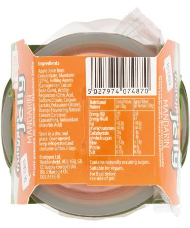 Fruitypot Mandarin in Orange Flavour Jelly - 18 x 120g Pots - Buy Online on SooperMarket.com