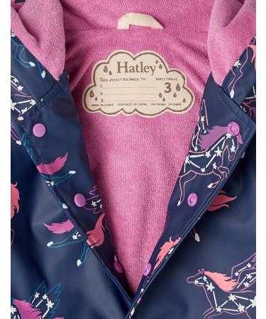 Hatley Girls' Colour Changing Pegasus Constellations Raincoat - Size 12 Years - Buy Online on SooperMarket.com