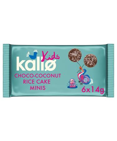 Kallo Kids Choco-Coconut Rice Cake Minis 6 x 14g