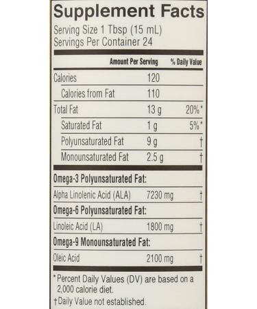 Barlean's Organic Lignan Flax Oil 12 fl oz - Healthy Omega-3 & Fiber Boost - Buy Online on SooperMarket.com