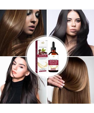 Hair Growth Oil | Jojoba & Wild Oil - Natural Anti-Frizz Density Boost for Men & Women - 30 ml | Aznever - Buy Online on SooperMarket.com