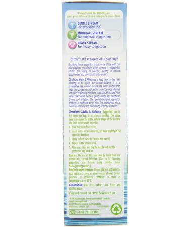 OTRIVIN SALINE Sea Water & Aloe Moderate Stream - Buy Online on SooperMarket.com