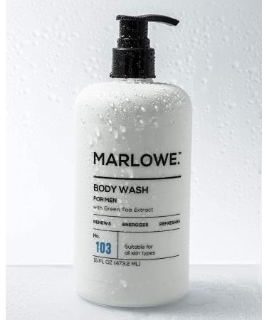 Marlowe Men's Body Wash No. 103 - 16 fl oz | Nourishing & Refreshing Clean - Buy Online on SooperMarket.com