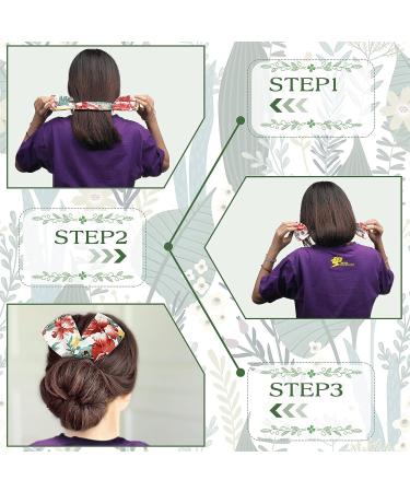 6-Piece Deft Bun Hair Maker Set | French Twist Bun Hair Tool for Women | Stylish Summer Headband & Hairpin | Flexible Twist Maker in Multi Colors - Buy Online on SooperMarket.com