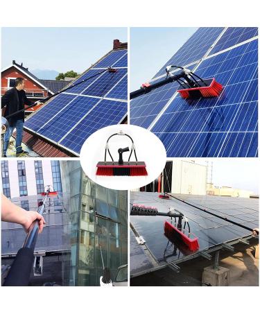 Window Cleaning Pole Extendable Cleaning Equipment Water Fed Pole Kit for Roof Photovoltaic Panel Telescopic Cleaning Brush 55cm Brush Head 6M/21FT - Buy Online on SooperMarket.com