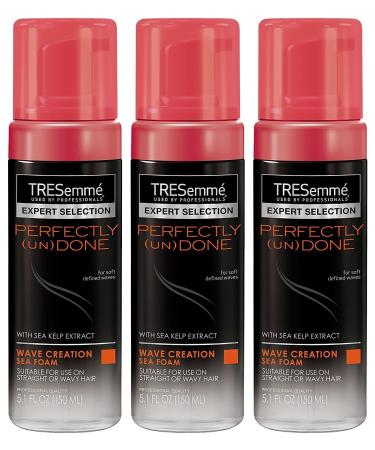 Tresemme Sea Foam 5.1oz Perfectly (Un) Done (3 Pack)