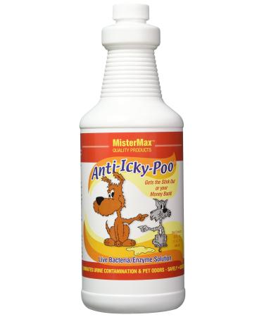 Anti Icky Poo Odor Remover (1) Quart with Sprayer