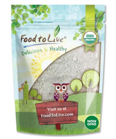Organic Pumpkin Seeds Protein Powder, 2 Pounds — 60% Protein, Non-GMO, Non-Irradiated, Pure Flour, Kosher, Vegan Superfood, Bulk, Great for Baking, Drinks and Smoothies 2 Pound (Pack of 1)